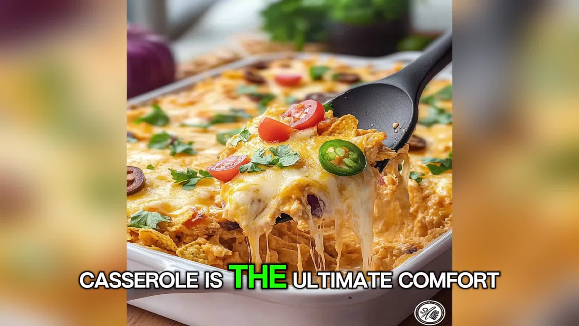 Video thumbnail for Nacho Cheese Chicken Casserole