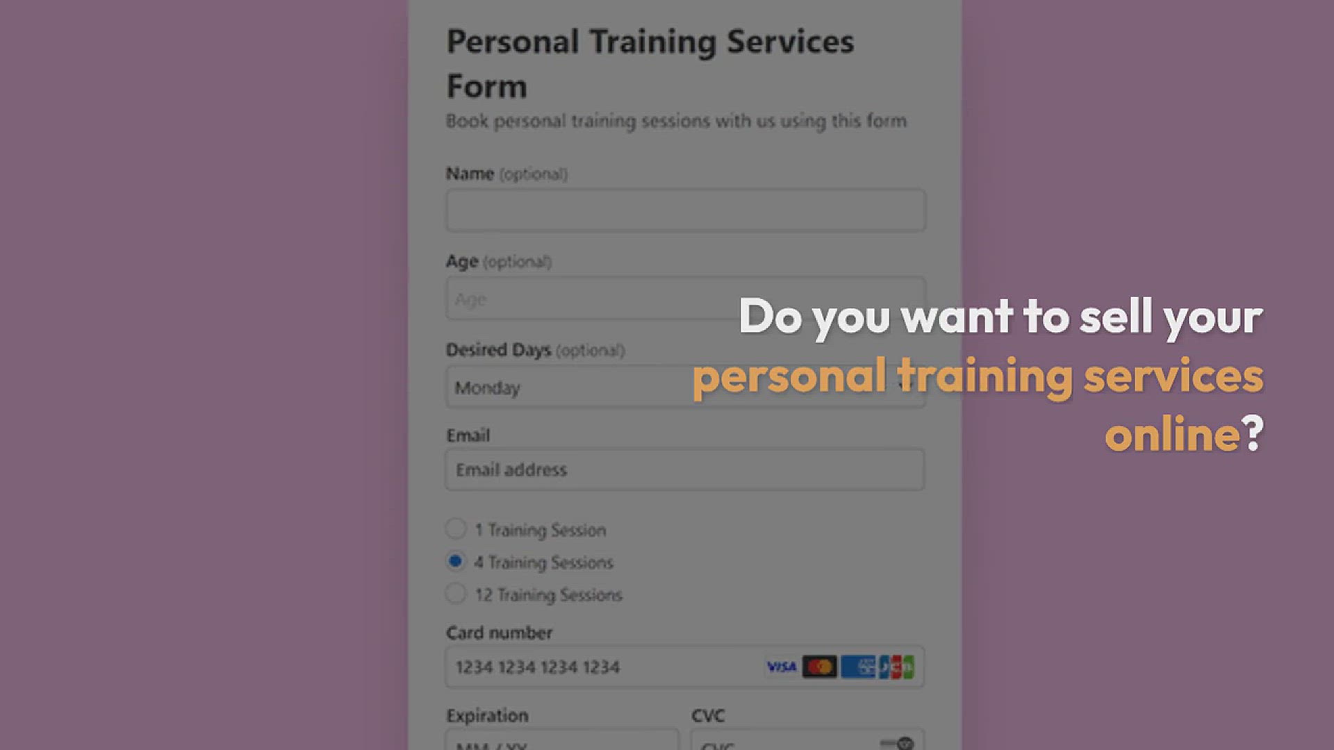 'Video thumbnail for How to Sell Personal Training Services with WordPress'