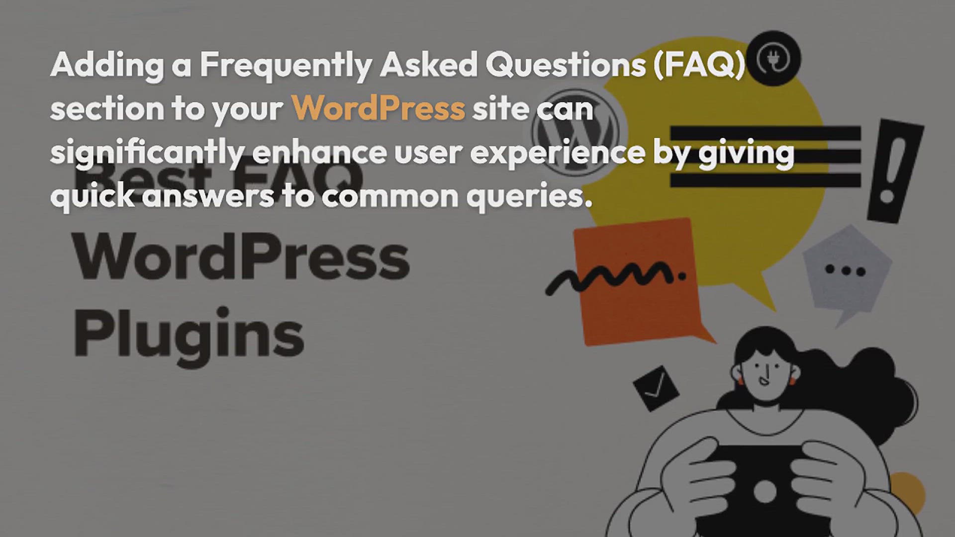 'Video thumbnail for 9 Best FAQ WordPress Plugins (Expert Pick)'