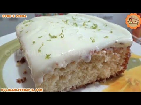 'Video thumbnail for BOLO DE LIMÃO NA ASSADEIRA | MASSA SUPER MACIA E COBERTURA MOUSSE'