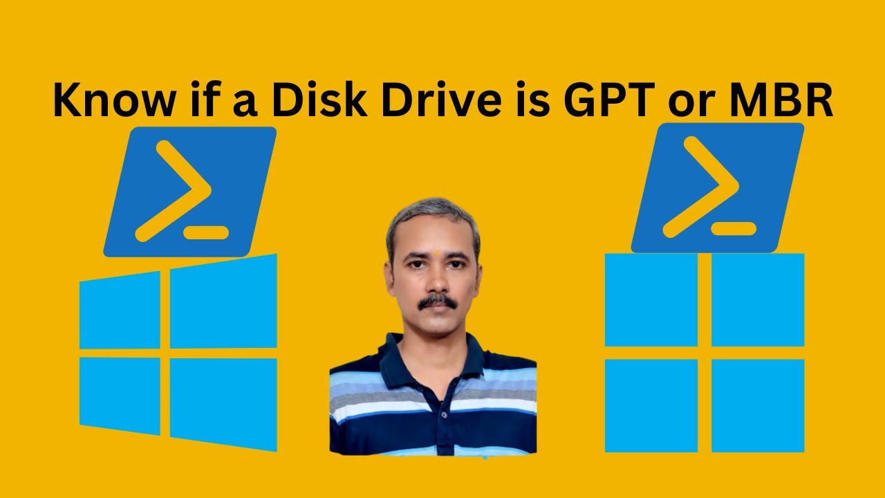 'Video thumbnail for How to Know if a Disk Drive is GPT or MBR in Windows 11 or 10 using PowerShell'