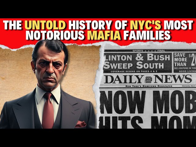 'Video thumbnail for The Untold History of NYC's Most Notorious Mafia Families: The Rise and Fall of the Five Families!'