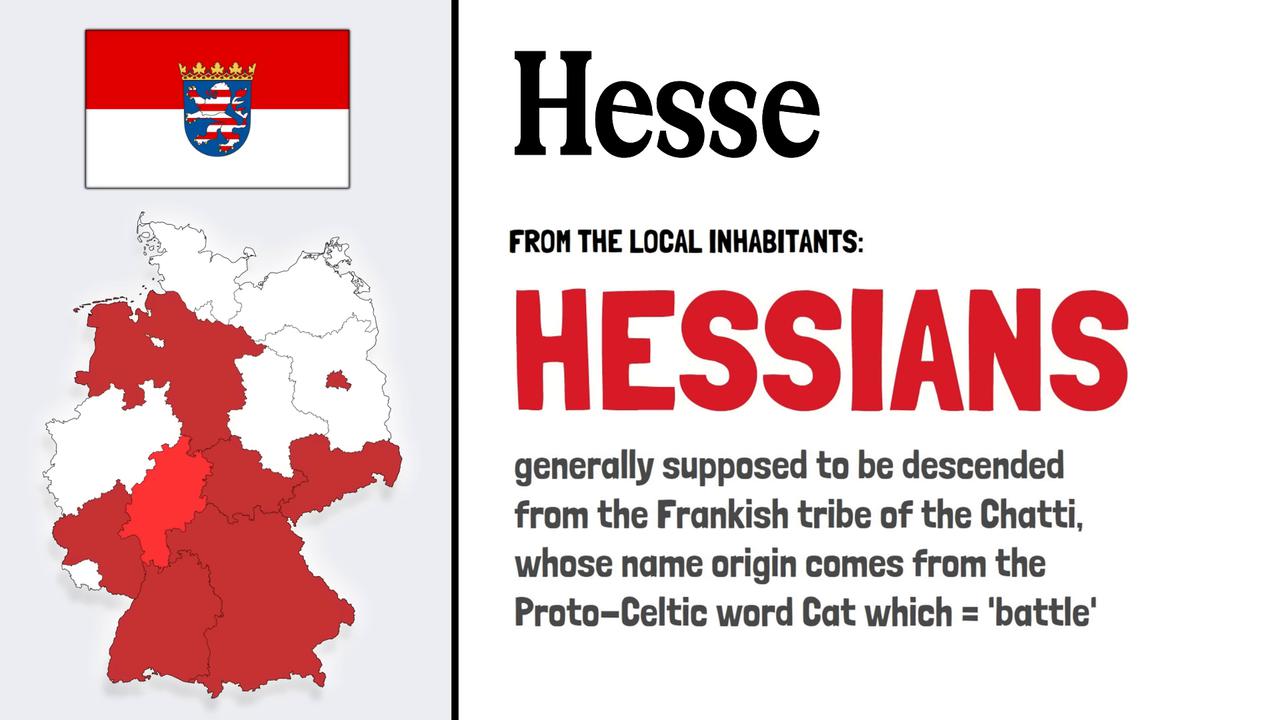 Video thumbnail for How Did Each German State Get Its Name?