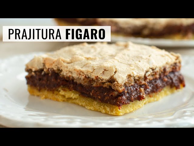 'Video thumbnail for Gustul copilăriei cu doar câteva ingrediente simple: Prăjitura Figaro cu gem, bezea și nucă'