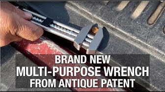 'Video thumbnail for Brand New Multi-Purpose Wrench From Antique Design'