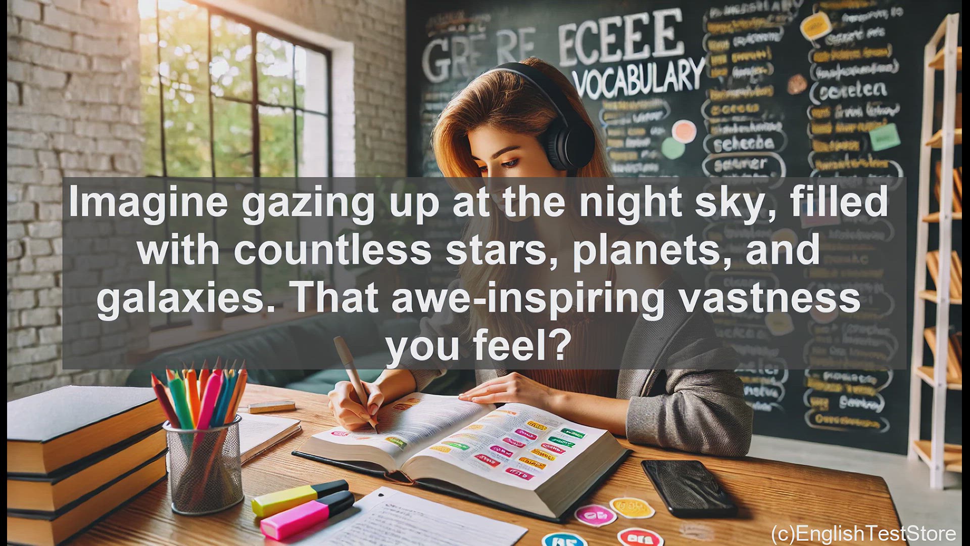'Video thumbnail for GRE Vocabulary Lesson: Exploring the Cosmic Vocabulary for the GRE'