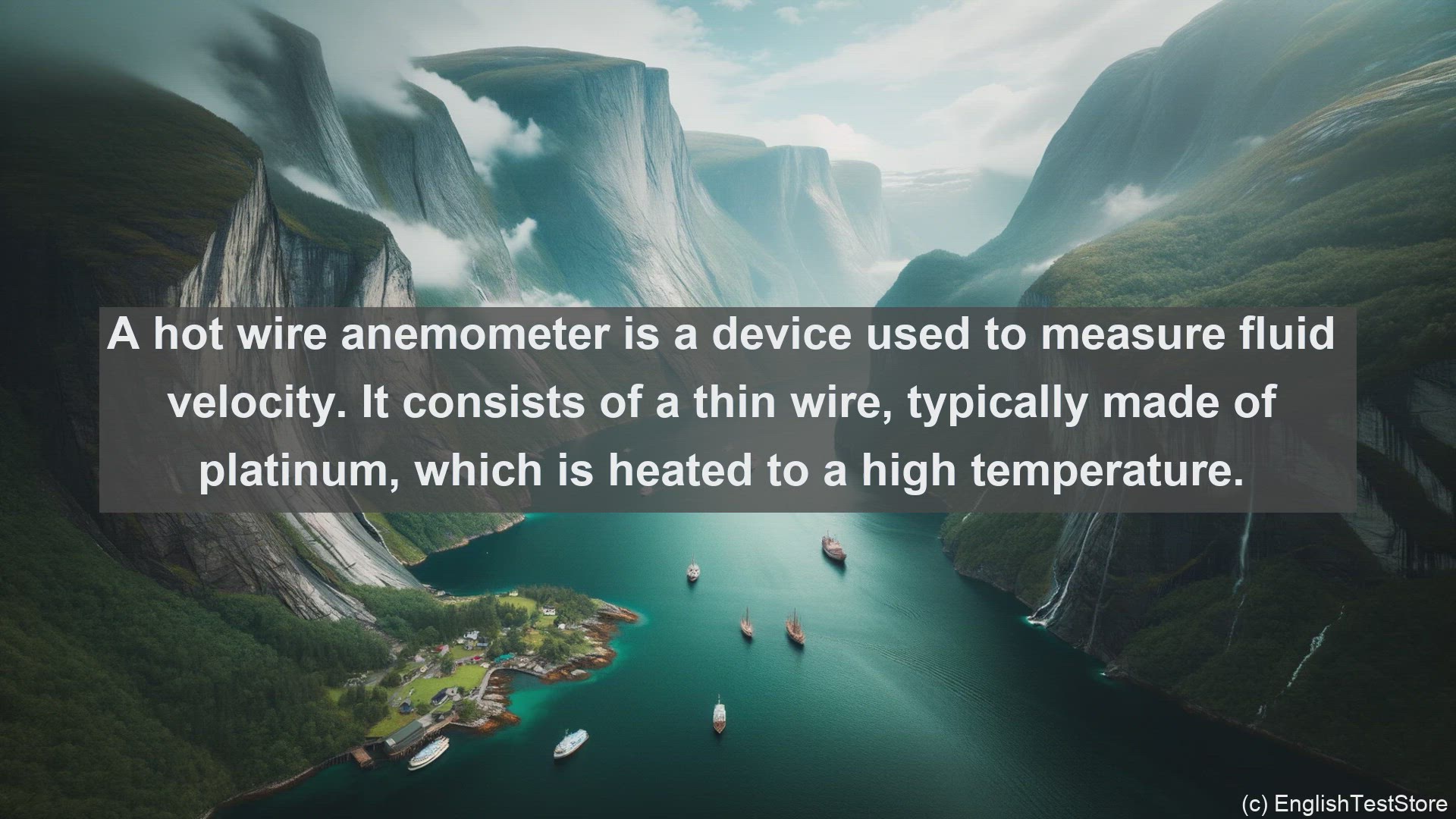 'Video thumbnail for Hot wire anemometer in science  definition and examples'