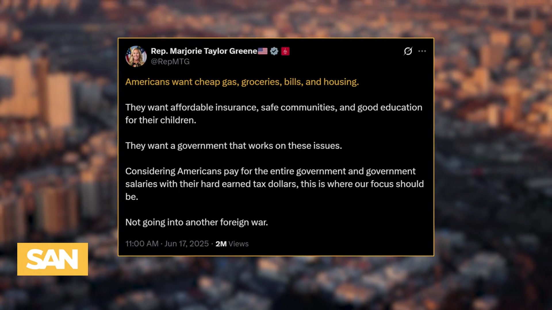 'Video thumbnail for MAGA split on Israel-Iran conflict'