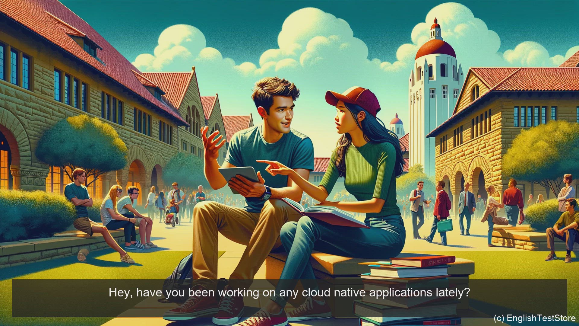 'Video thumbnail for English Conversation for Informatics Engineering: Cloud Native Application Development'