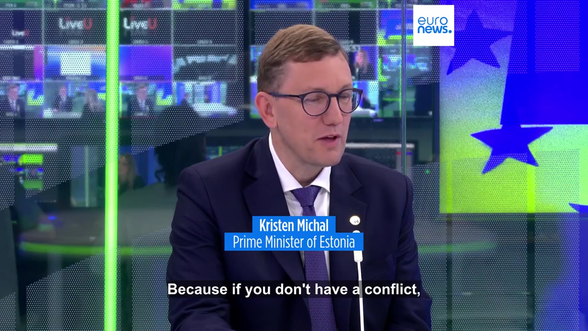 'Video thumbnail for Everyone, including Spain, should reach 5% defence spending, Estonia's prime minister tells Euronews'