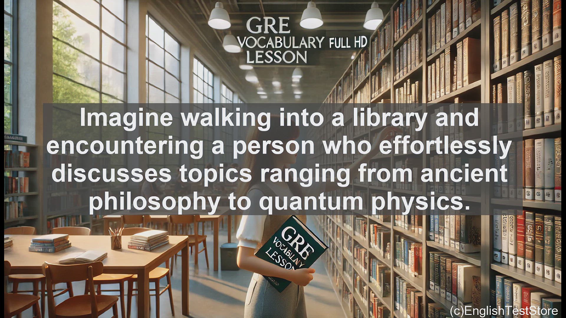 'Video thumbnail for GRE Vocabulary Lesson: The Essence of Erudition - Exploring the Deeply Learned'