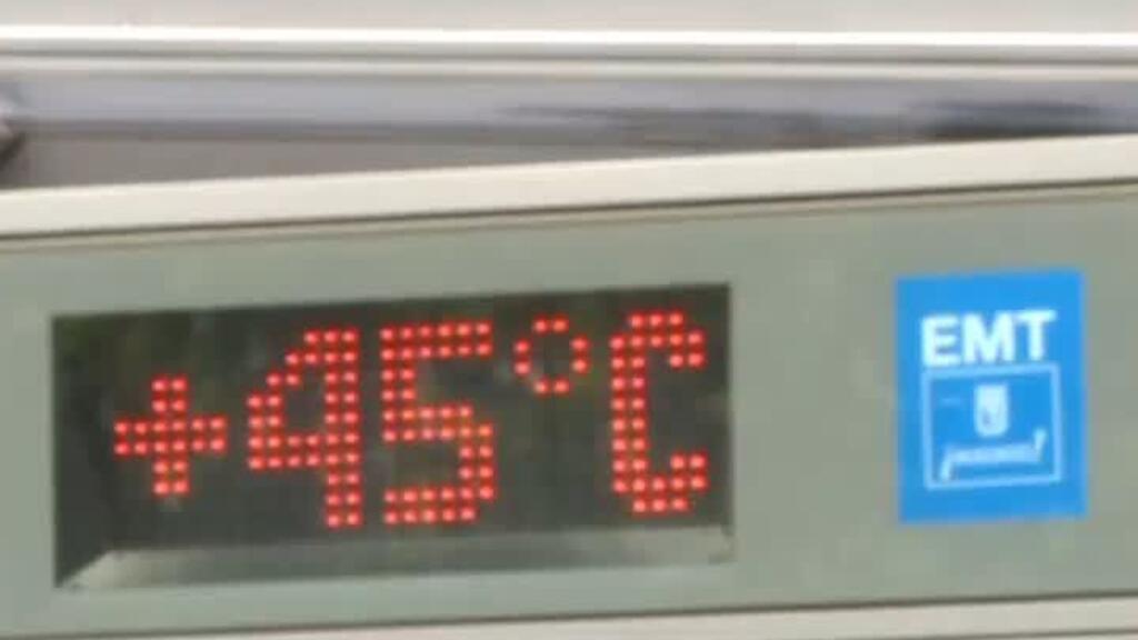 'Video thumbnail for Spain hits new June temperature record of 46 degrees Celsius'