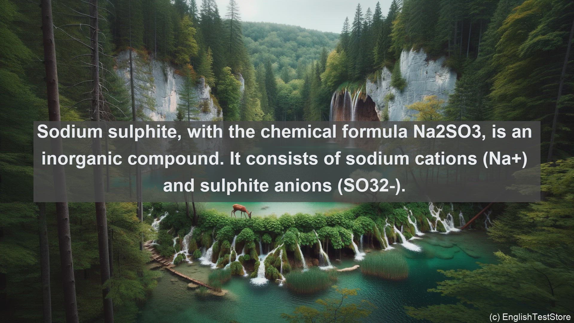 'Video thumbnail for Sodium sulphite in science  definition and examples'