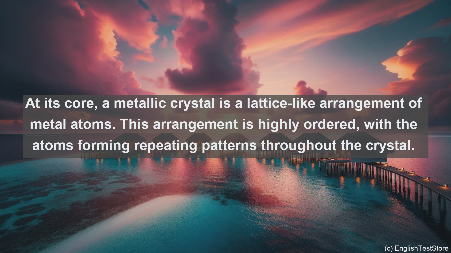 'Video thumbnail for Metallic crystal in science  definition and examples'