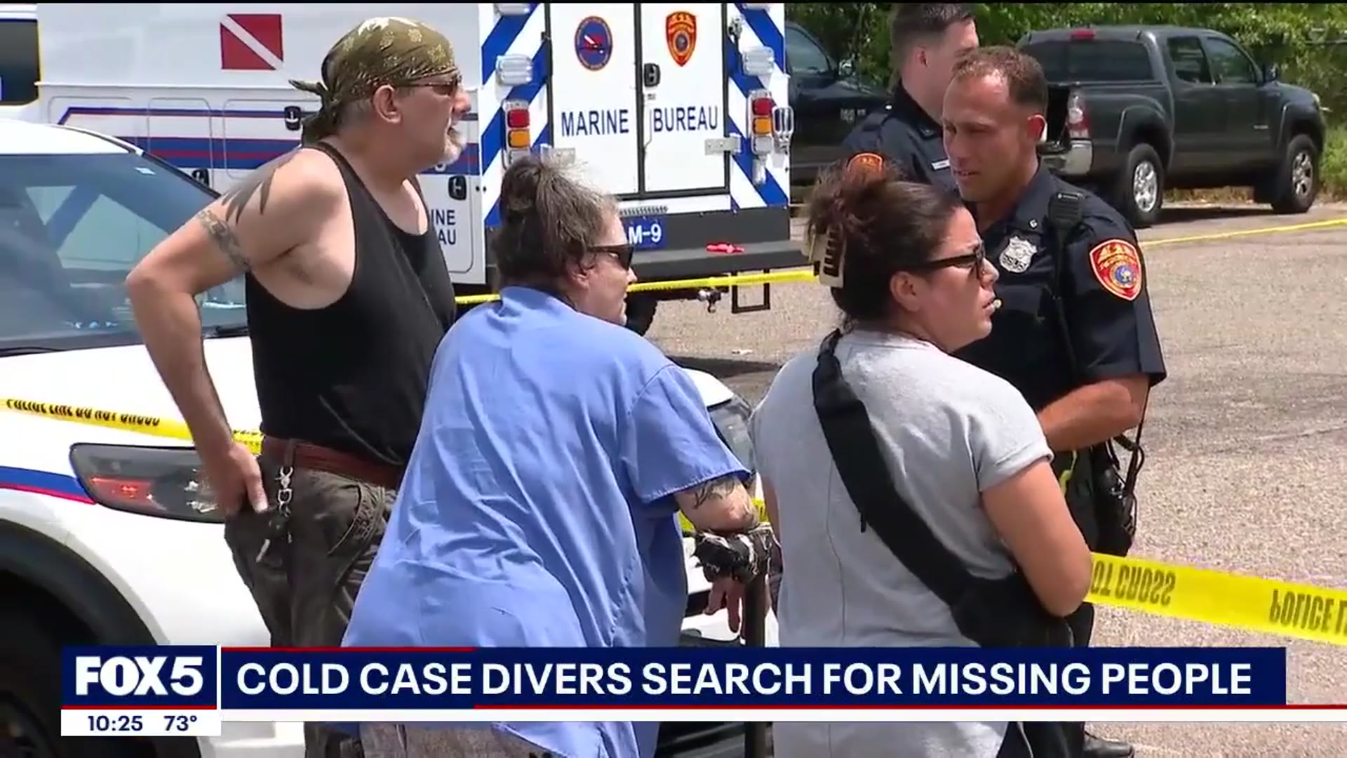 'Video thumbnail for Cold case divers at work on Long Island'