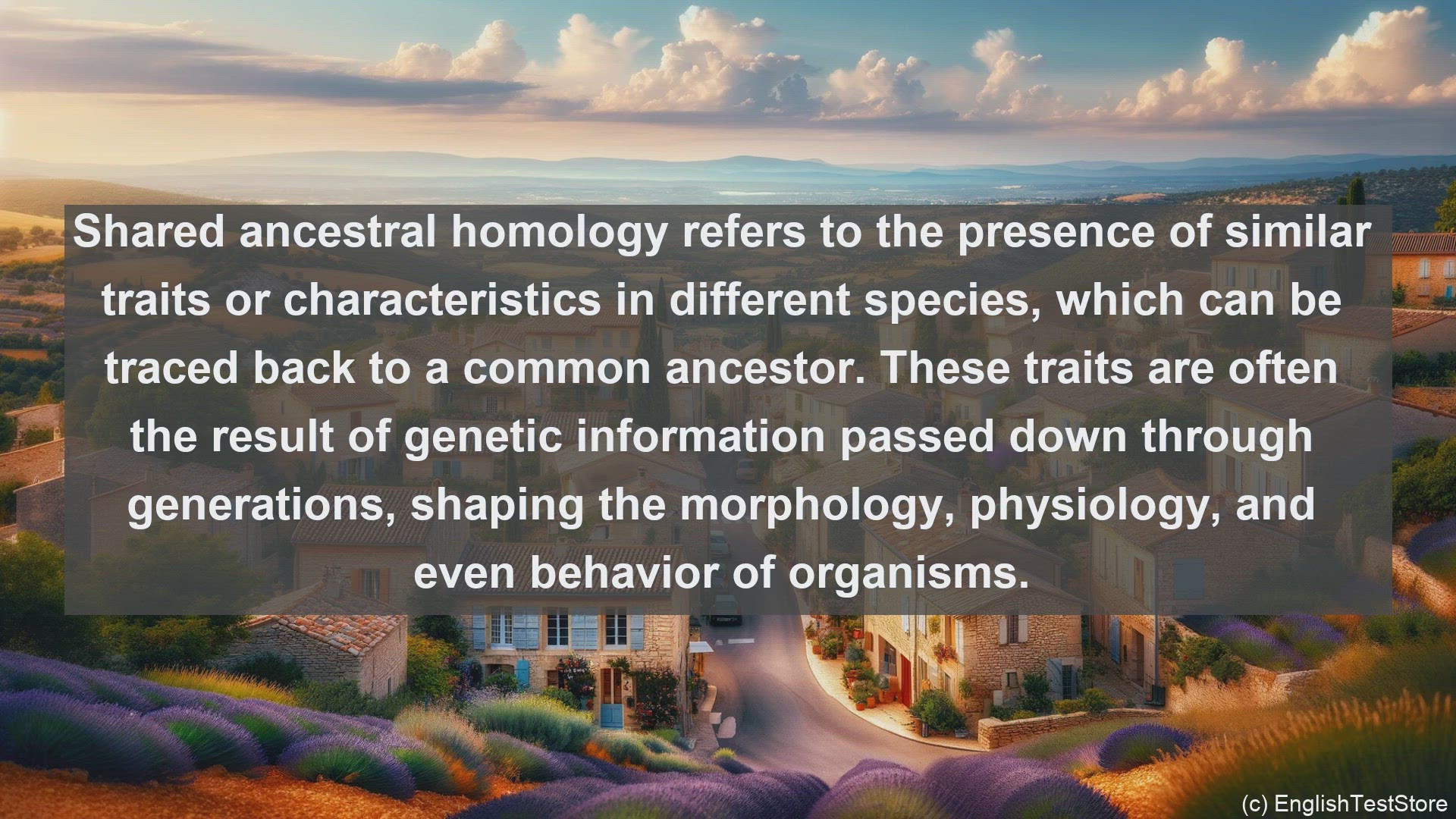 'Video thumbnail for Shared ancestral homology in science  definition and examples'