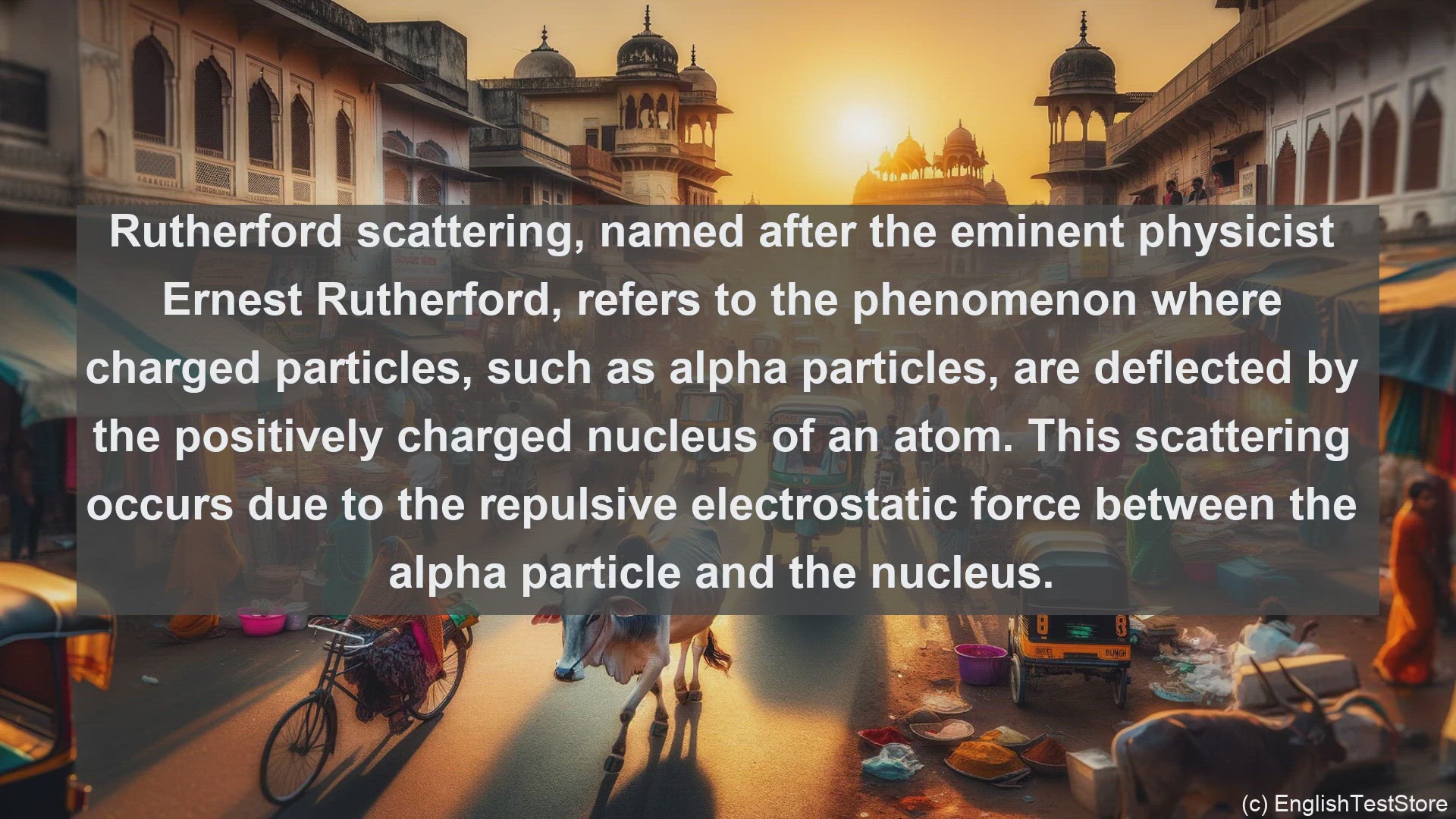 'Video thumbnail for Rutherford scattering in science  definition and examples'