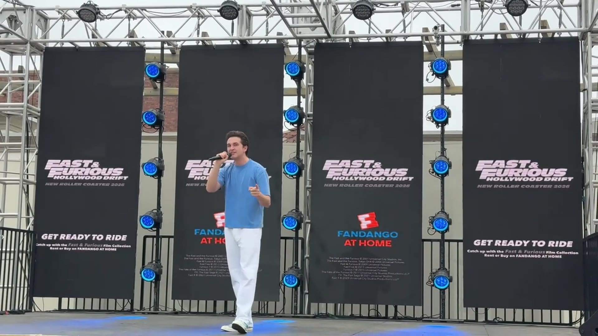 'Video thumbnail for Fast & Furious: Hollywood Drift Roller Coaster at Universal Studios Hollywood Ride Vehicle Reveal'