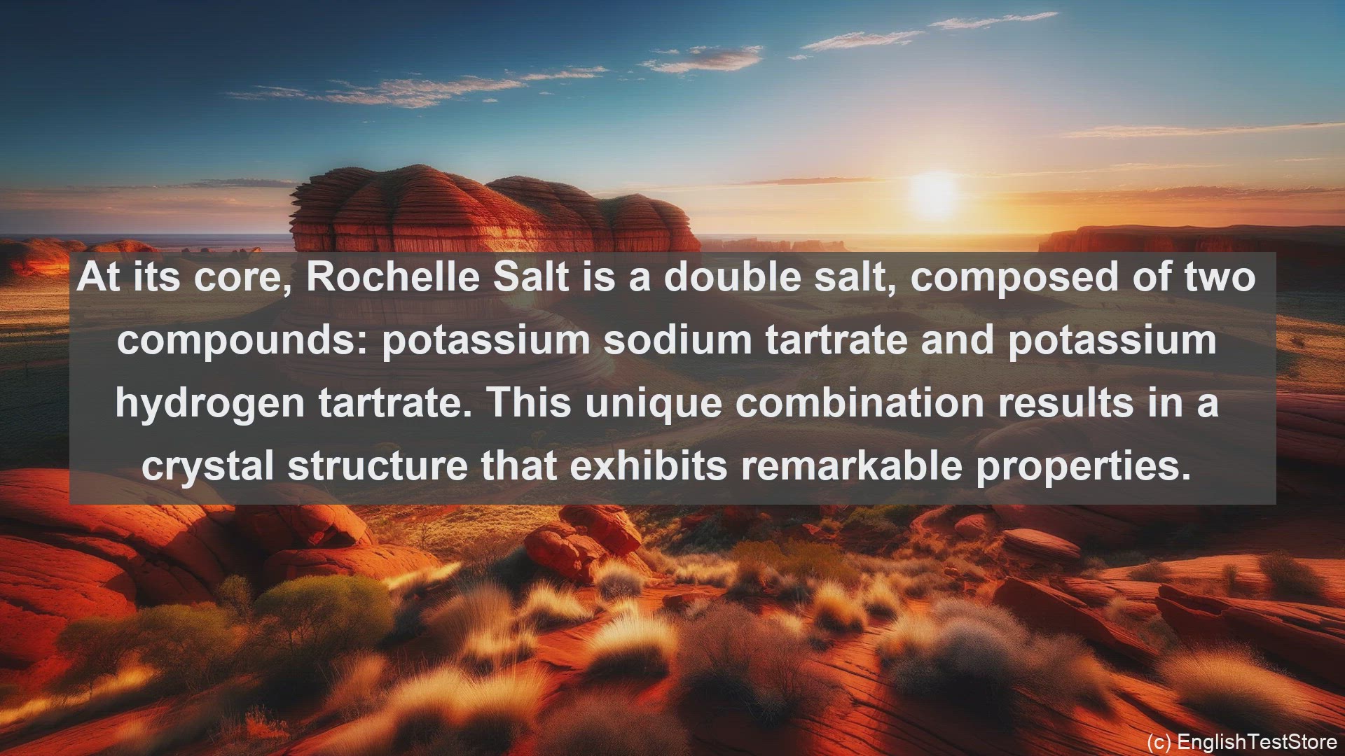 'Video thumbnail for Rochelle salt in science  definition and examples'