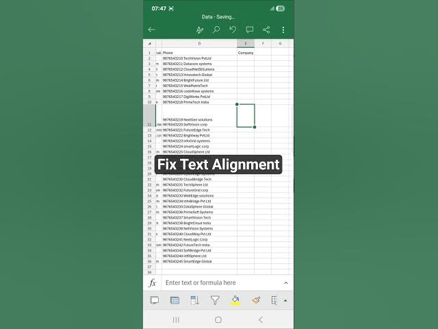 Video thumbnail for How to Fix Text Alignment in Excel