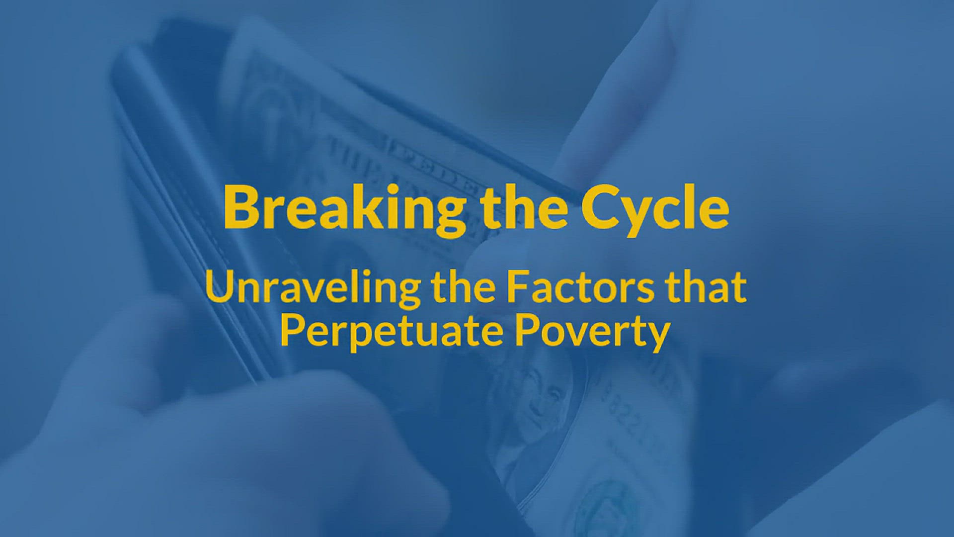 'Video thumbnail for How People Are Programmed To Be Poor'