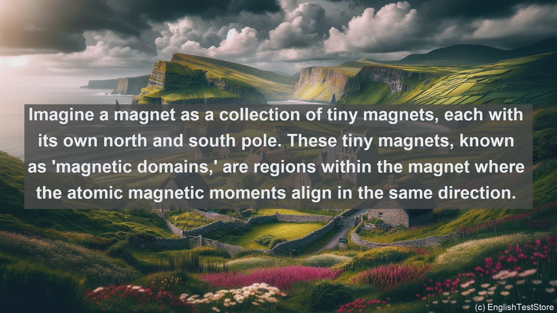 'Video thumbnail for Magnetic domain in science  definition and examples'