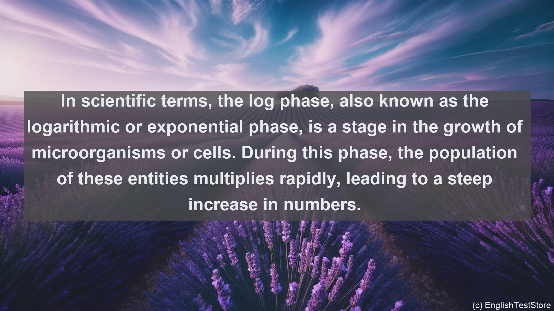 'Video thumbnail for Log phase in science  definition and examples'