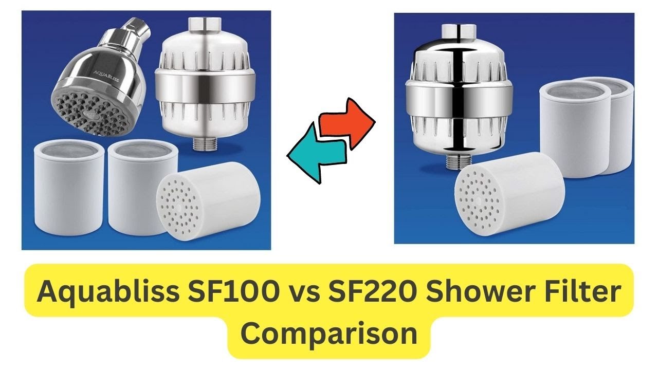 'Video thumbnail for Aquabliss Shower Filter SF100 vs SF220 Comparison'