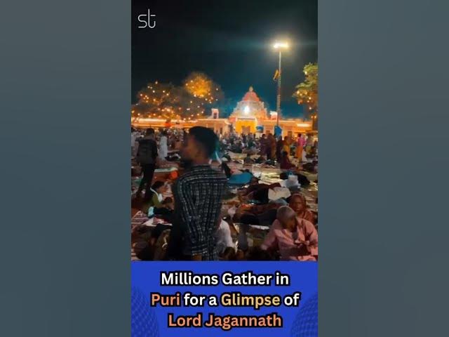 'Video thumbnail for Rath Yatra 2025 Unmatched Devotion as Millions Gather in Puri for a Glimpse of Lord Jagannath'