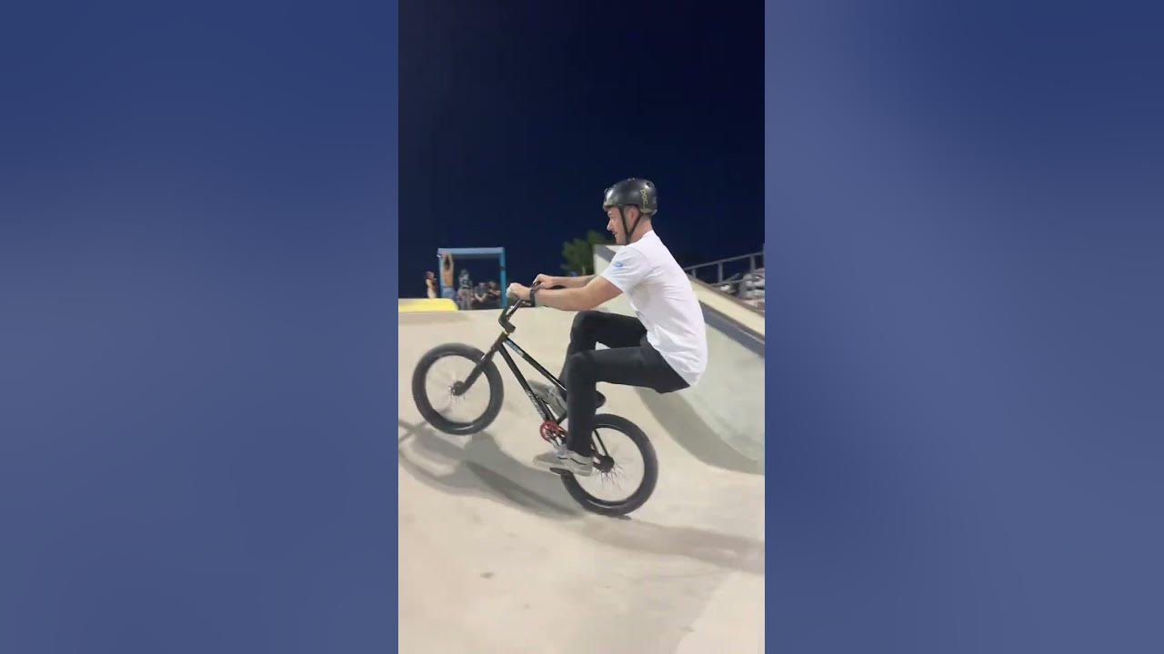 Video thumbnail for Insane bmx manual line