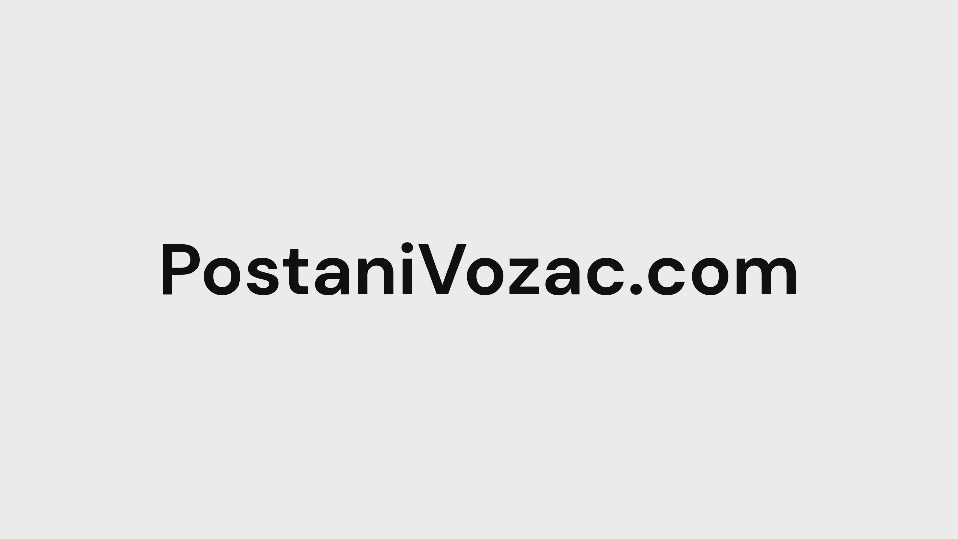 Video thumbnail for Postani vozac