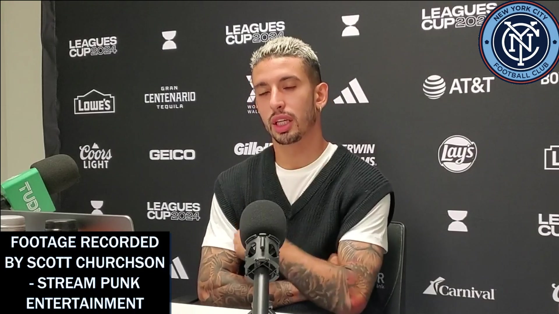 'Video thumbnail for stream punk soccer: santi rodriguez on nycfc vs tigres leagues cup showdown!'