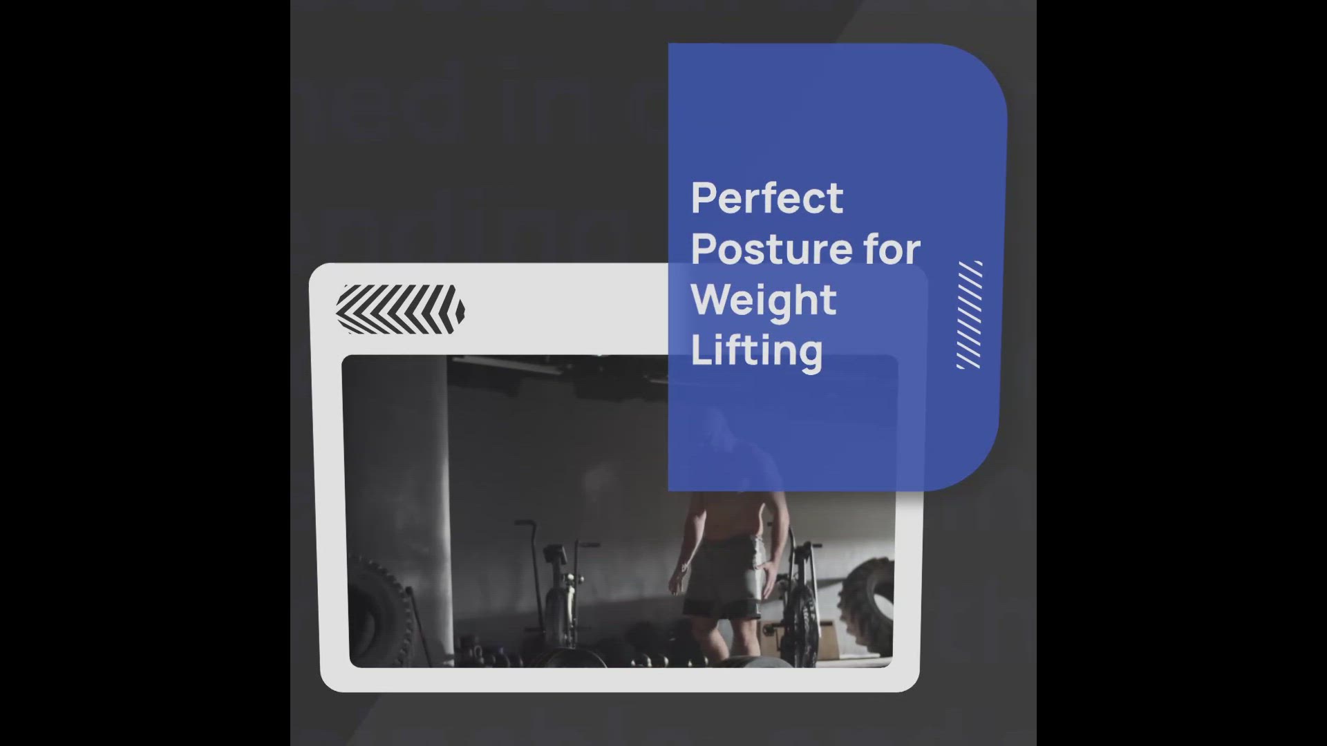 'Video thumbnail for Perfect Posture for Weight Lifting'
