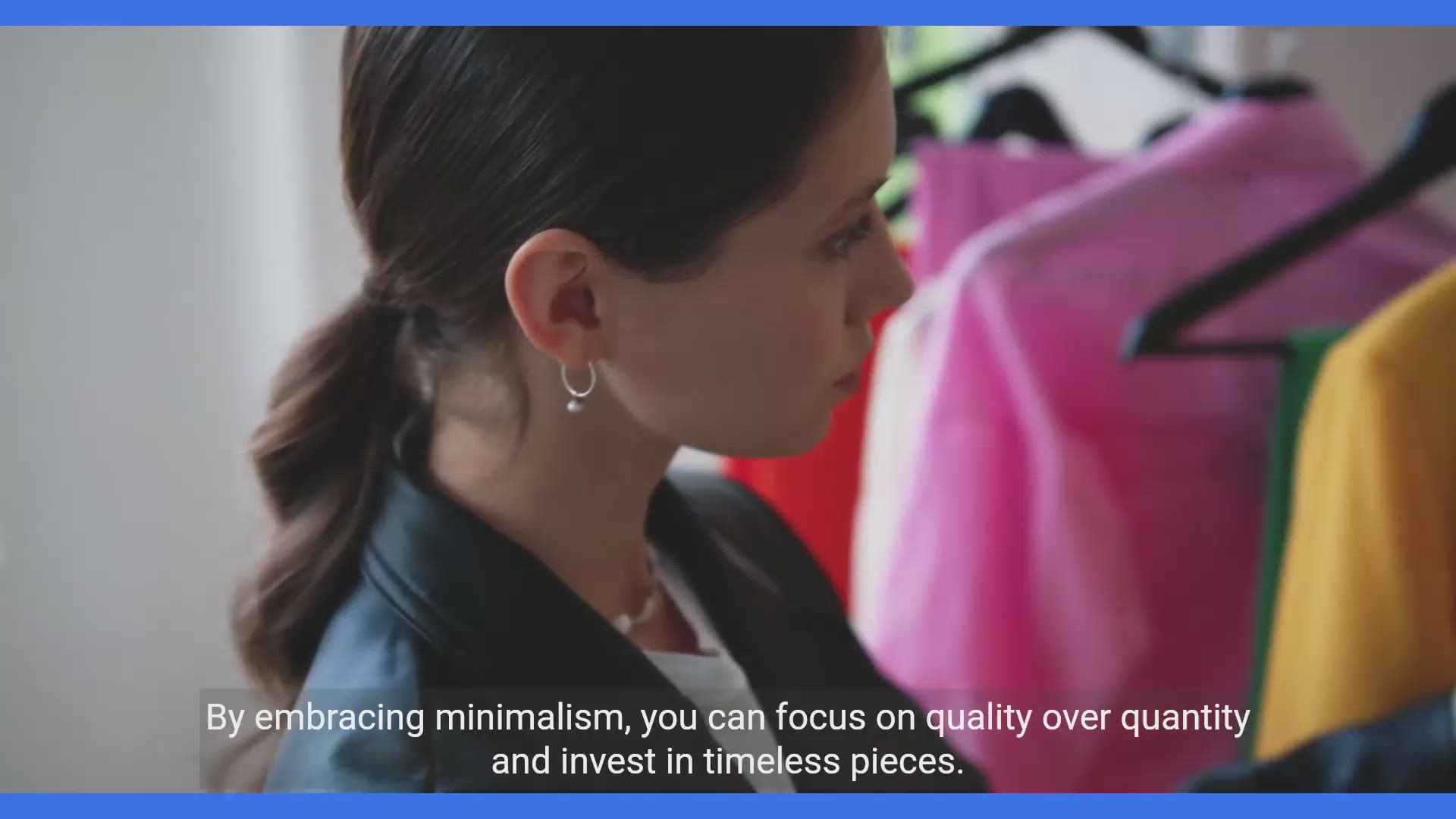'Video thumbnail for The Benefits of Minimalism in Fashion'