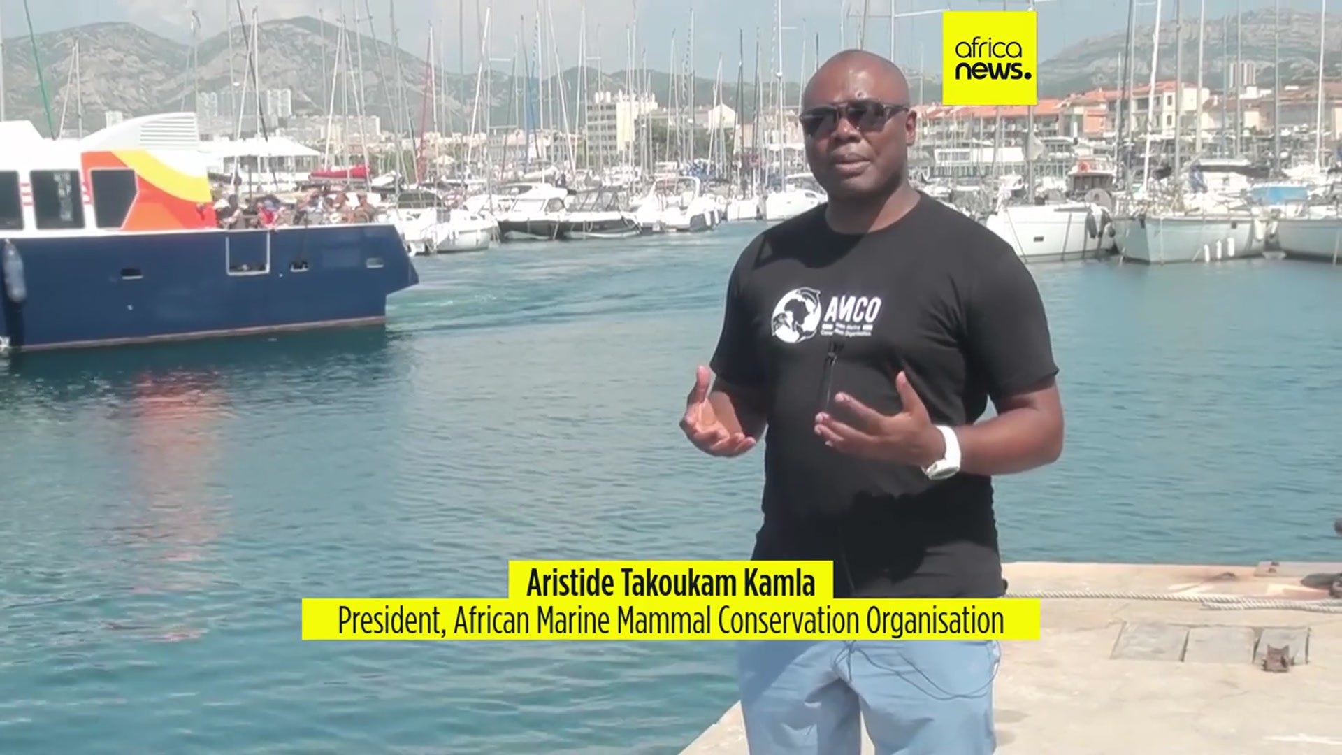 'Video thumbnail for Cameroonian marine conservationists trained as scientific divers'