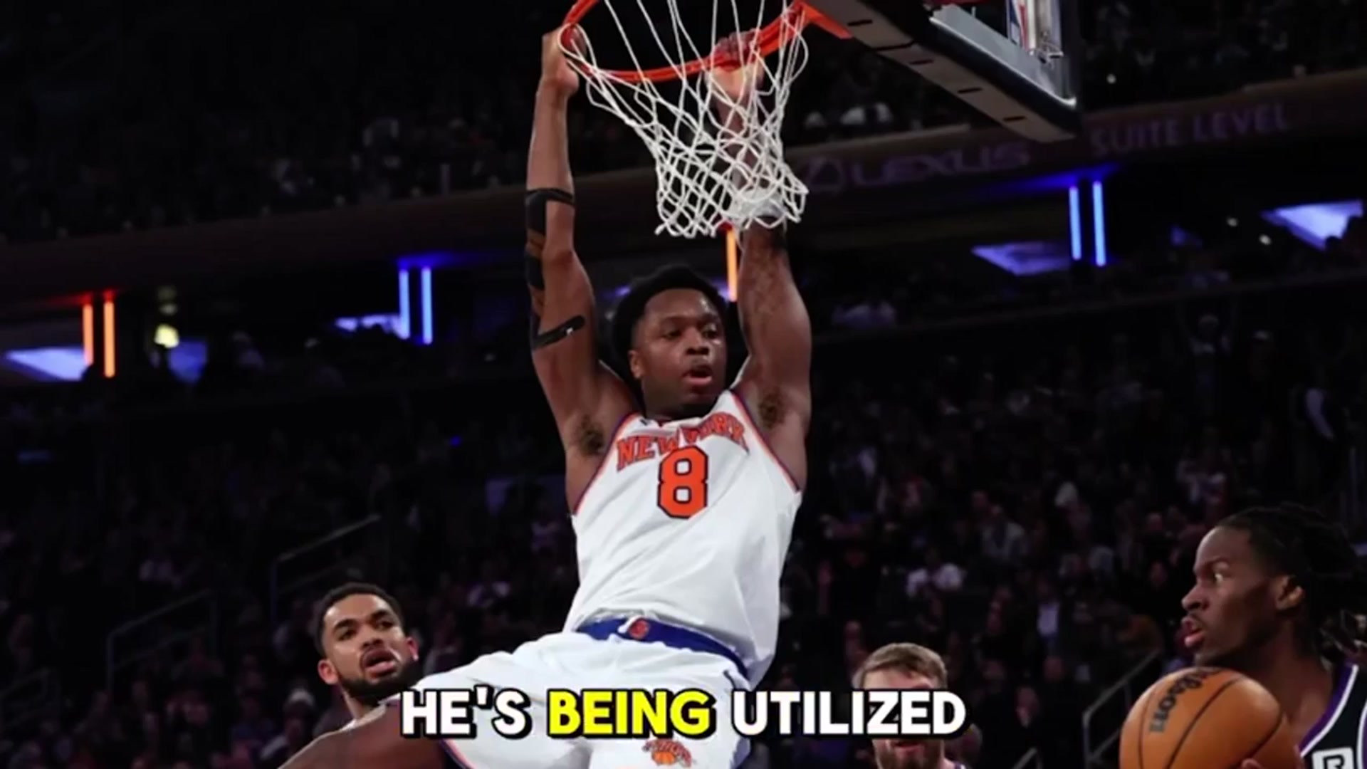'Video thumbnail for OG Anunoby Makes SHOCKING Comment About His Role to Bill Pidto! | New York Knicks News'