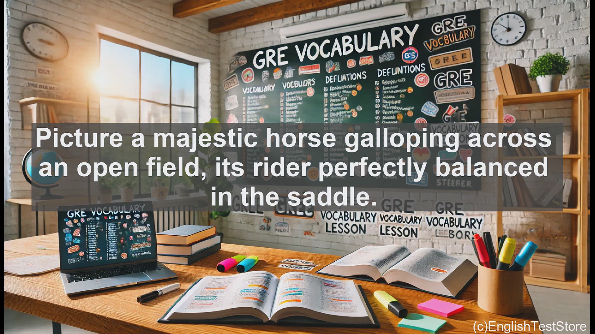 'Video thumbnail for GRE Vocabulary Lesson: The Graceful Art of Equestrian Riding'