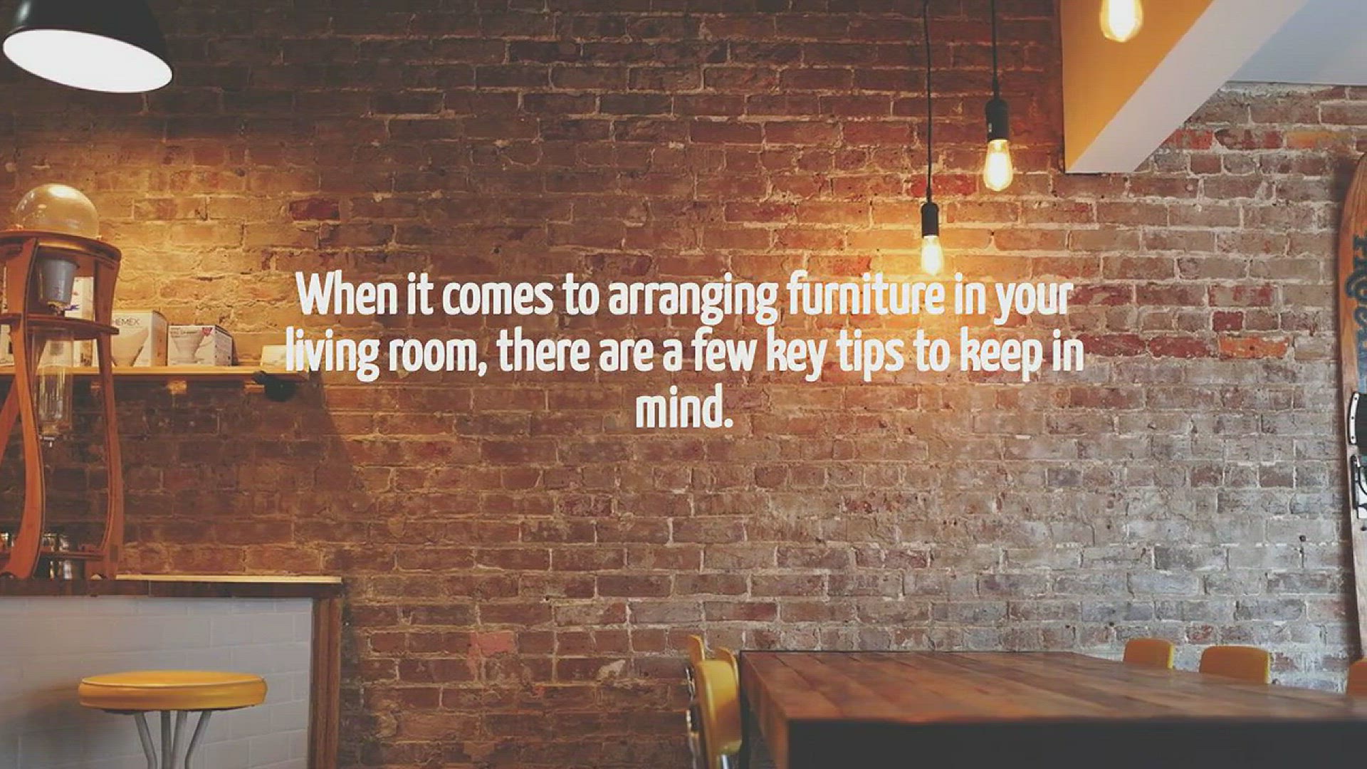 Video thumbnail for How To Arrange Living Room Furniture
