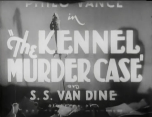 Video thumbnail for The Kennel Murder Case (1933)