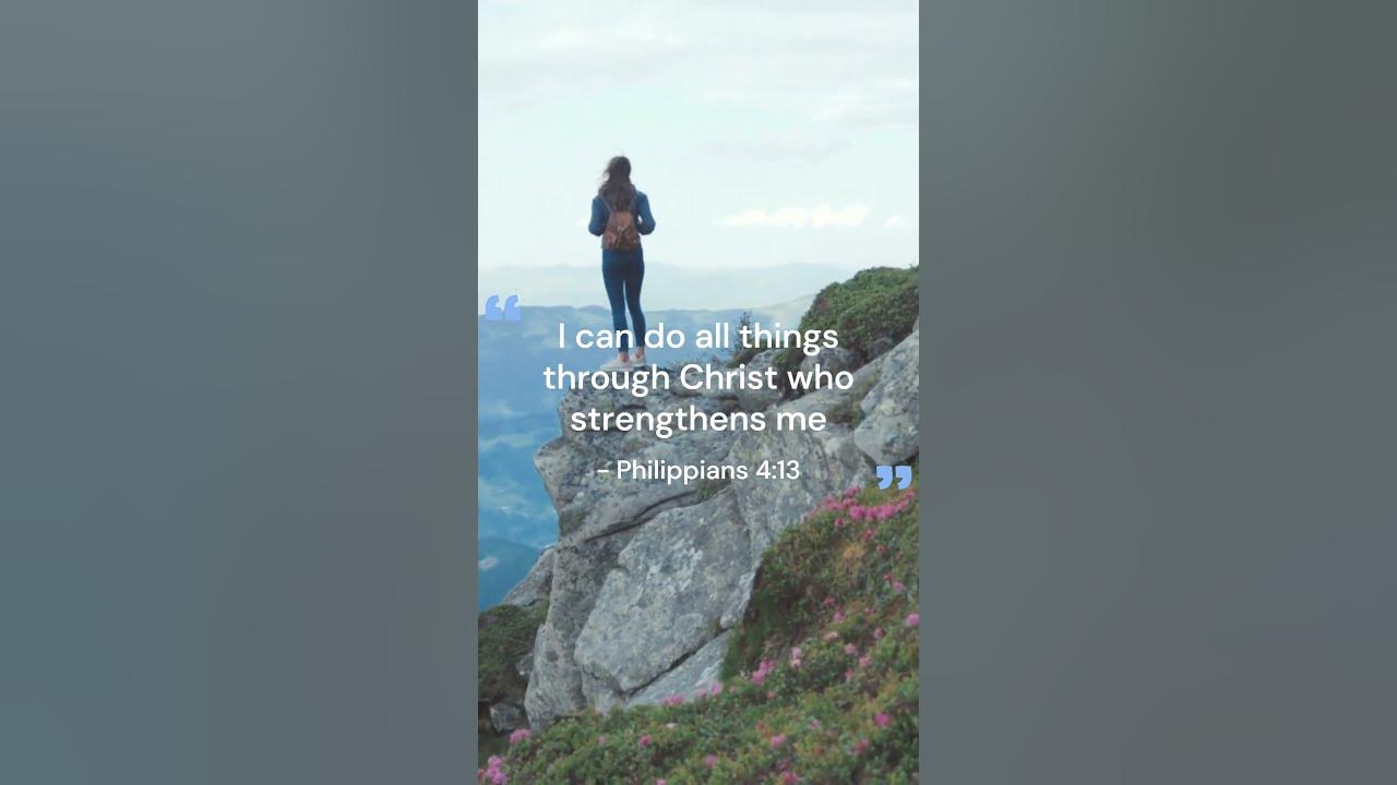 Video thumbnail for Uncovering the DEEP Meaning of Philippians 4:13 - You'll be Surprised! #shorts