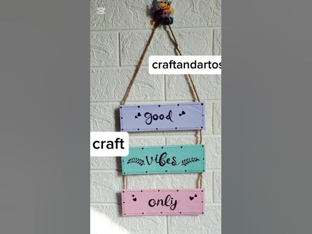 Video thumbnail for Wall hanging decor/#artshorts #art #craftandart #wallhanging