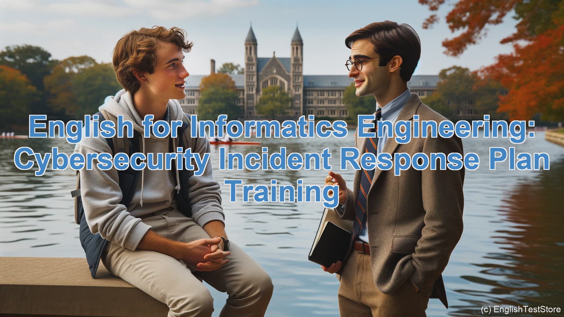 'Video thumbnail for English Conversation for Informatics Engineering: Cybersecurity Incident Response Plan Training'