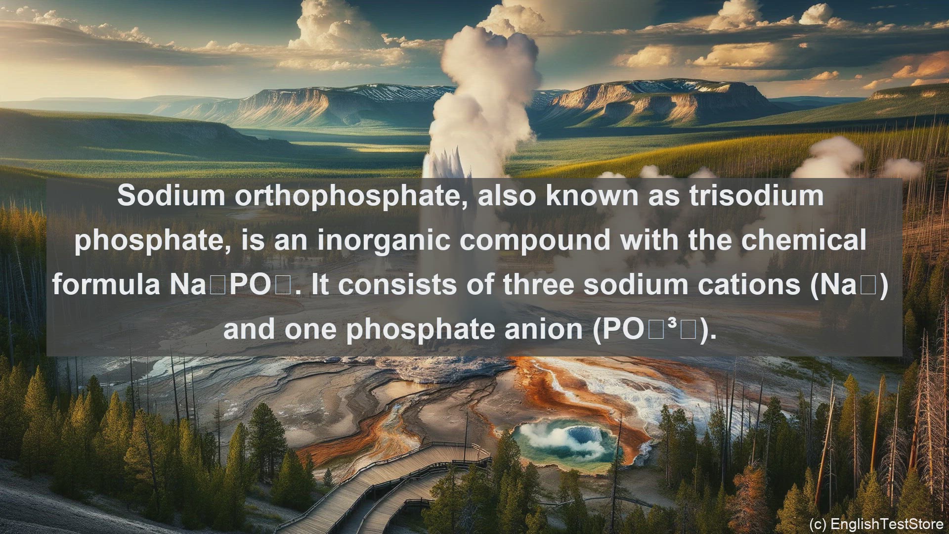'Video thumbnail for Sodium orthophosphate in science  definition and examples'