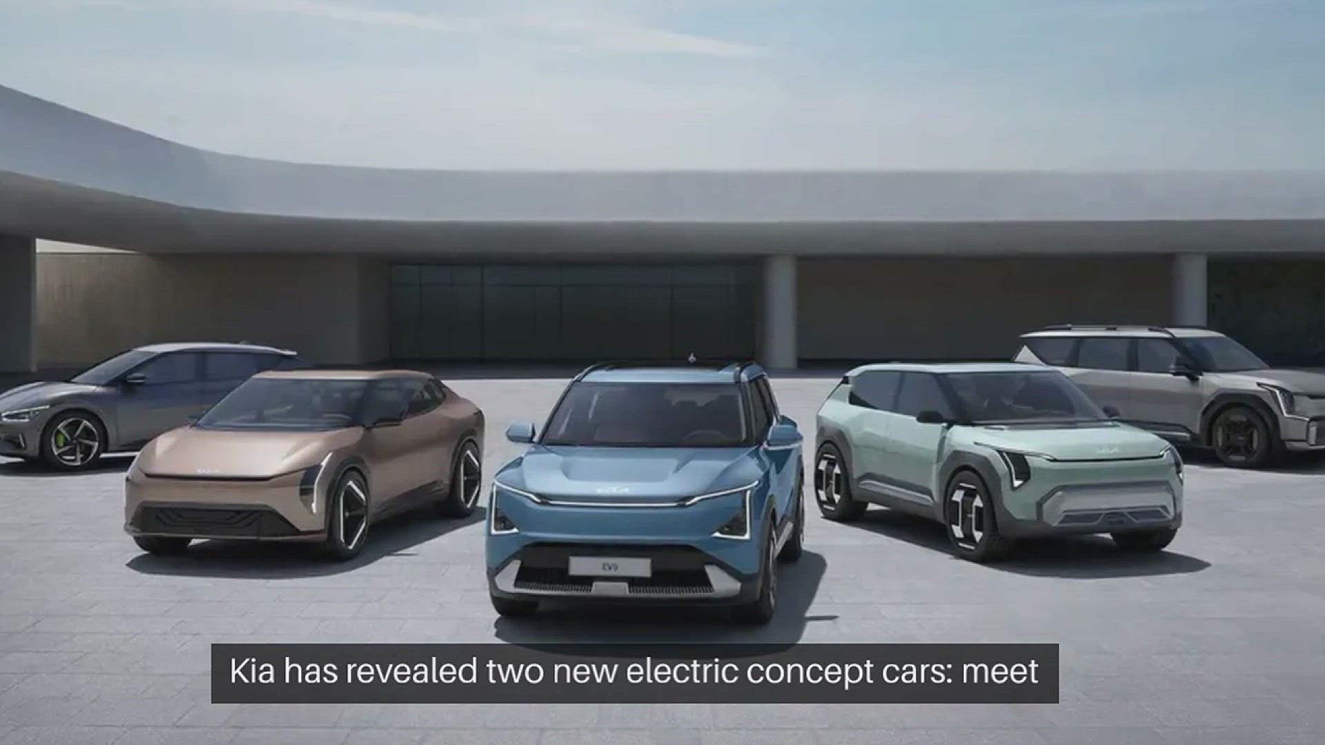 'Video thumbnail for Kia has revealed two new electric concept cars: meet the EV3 and EV4'