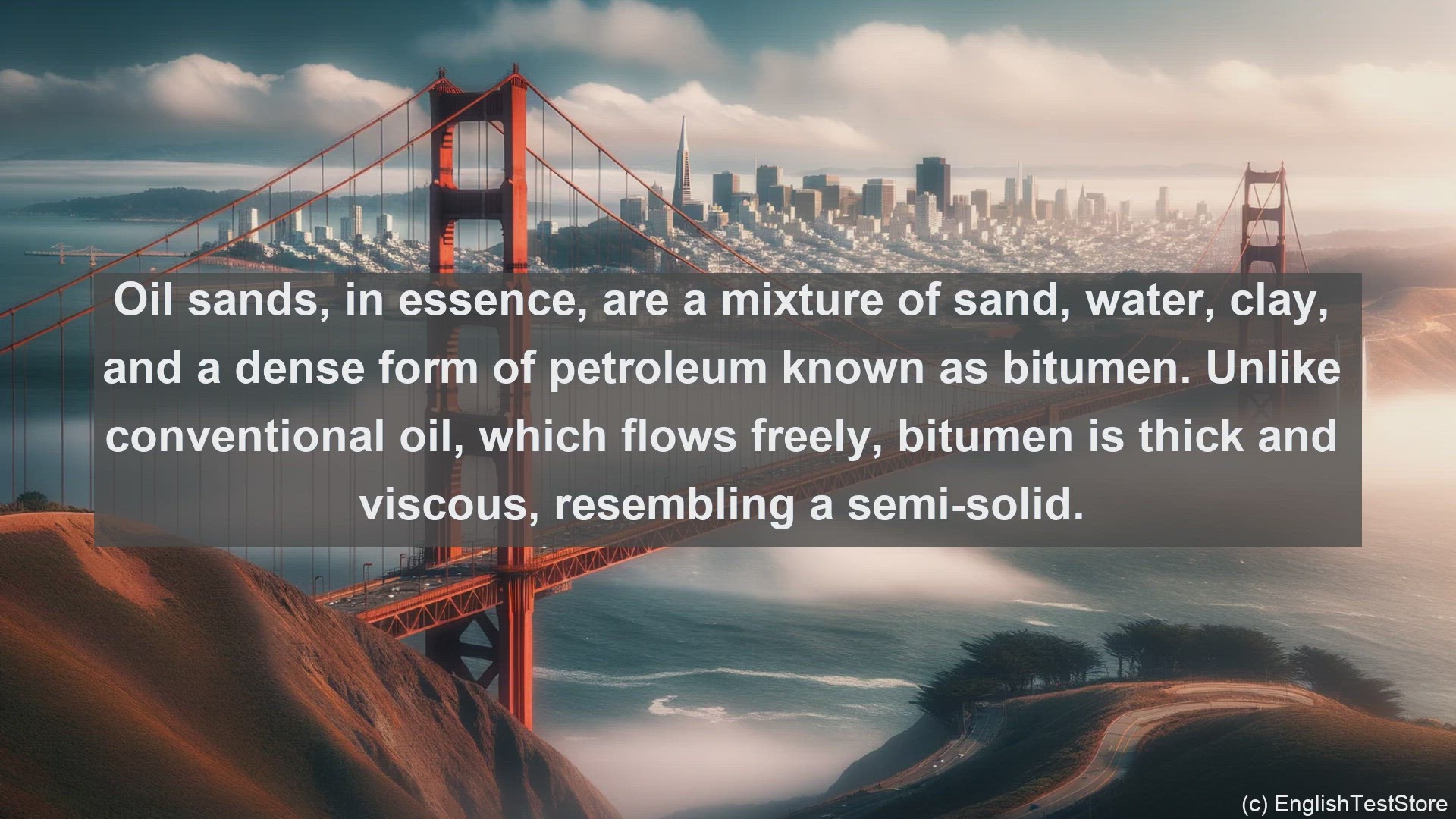 'Video thumbnail for Oil sand in science  definition and examples'