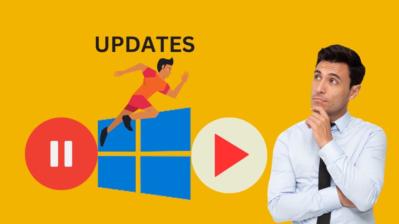 'Video thumbnail for How to Quickly Pause or Resume Windows 10 Updates | GearUpWindows'