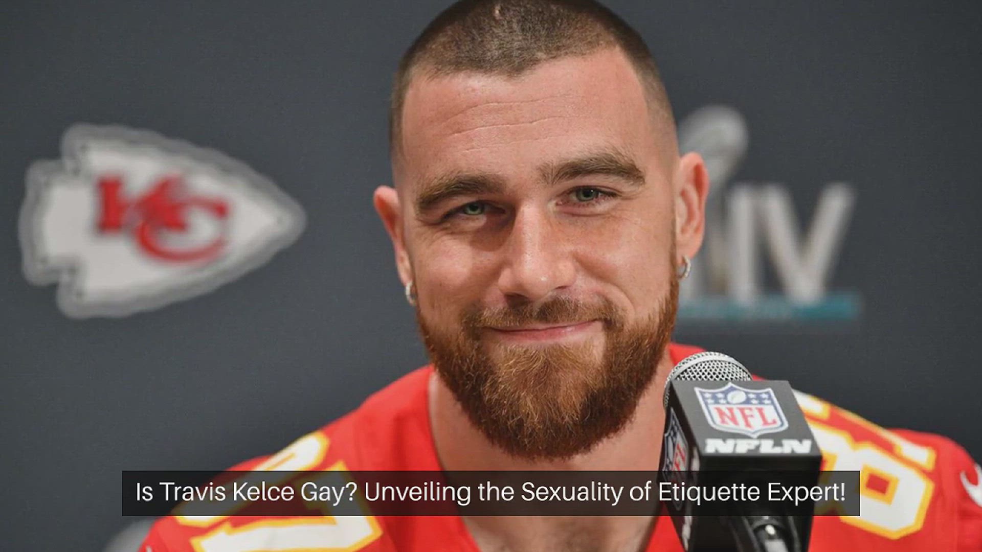 'Video thumbnail for Is Travis Kelce Gay? Unveiling the Sexuality of Etiquette Expert!'