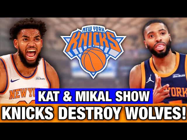 'Video thumbnail for Karl-Anthony Towns DOMINATES in Knicks’ Blowout Win Over Timberwolves! (133-107 Recap)'