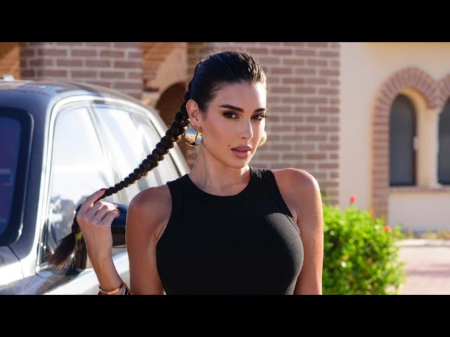 Video thumbnail for Embrace Elegance with Yasmine Sabri Chic Minimalistic Black Dress