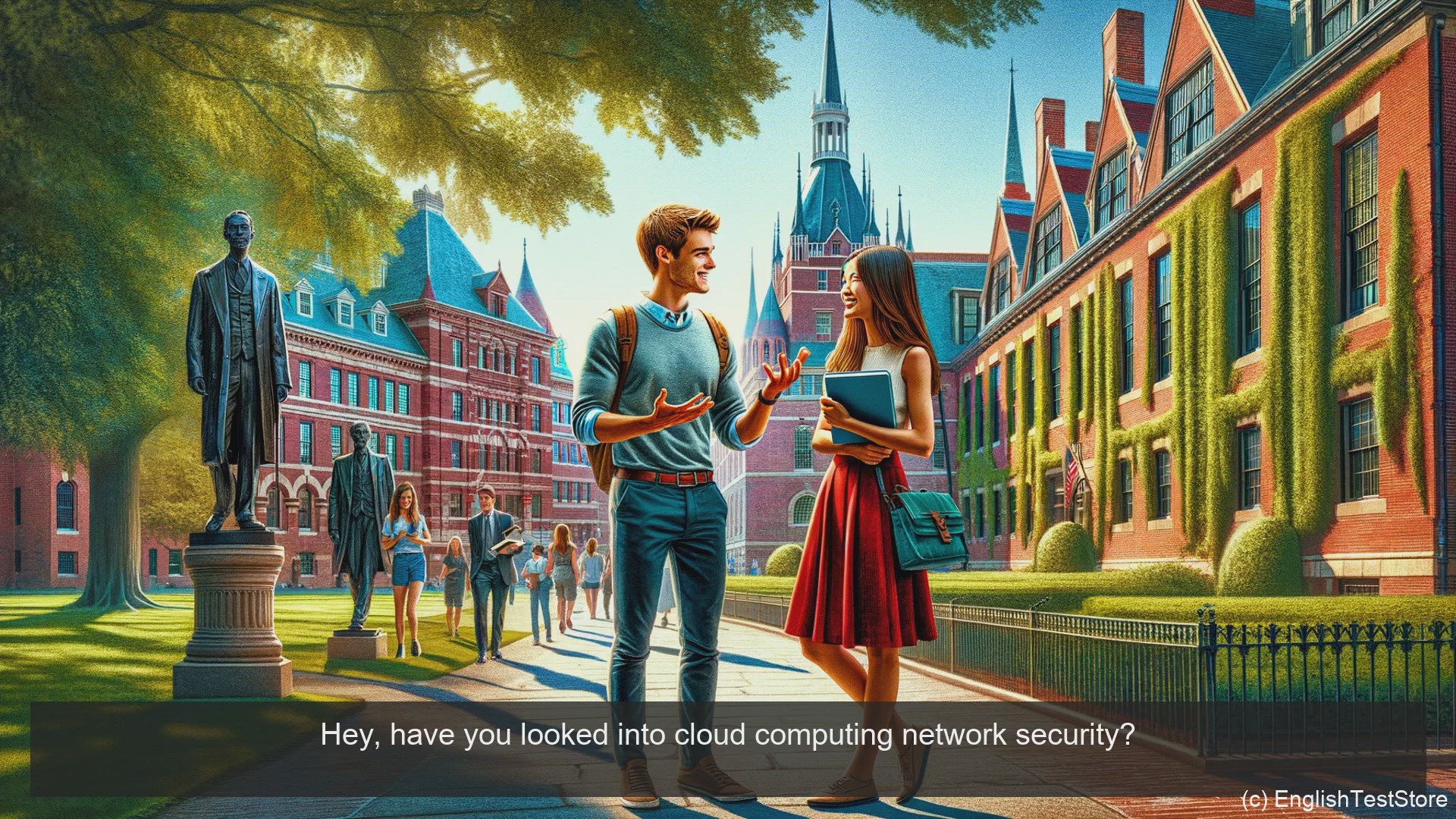 'Video thumbnail for English Conversation for Informatics Engineering: Cloud Computing Network Security'